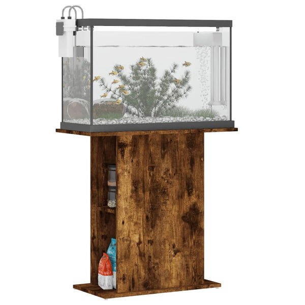 Aquariumständer Räuchereiche 75x36 cm