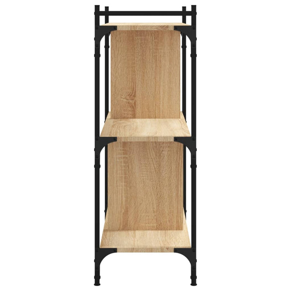 Bücherregal Sonoma Eiche 3 Böden 76x88 cm