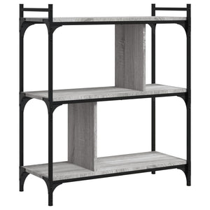 Bücherregal Grau Sonoma 76x32x88 cm