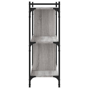 Bücherregal Grau Sonoma 76x32x88 cm