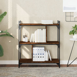 Bücherregal Braun Eichen-Optik 76x88cm