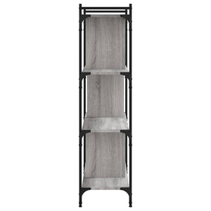 Bücherregal Grau Sonoma 76x32x123 cm