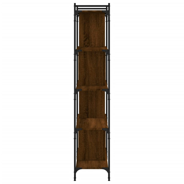 Bücherregal Braun Eiche-Optik 5 Böden