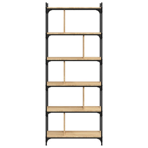 Bücherregal Sonoma-Eiche 76x32x192 cm
