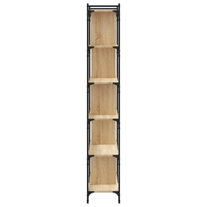 Bücherregal Sonoma-Eiche 76x32x192 cm