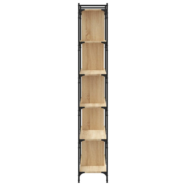 Bücherregal Sonoma-Eiche 76x32x192 cm