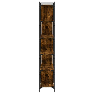 Bücherregal Räuchereiche 6 Böden 192 cm hoch