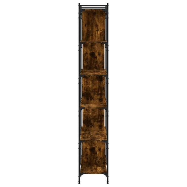 Bücherregal Räuchereiche 6 Böden 192 cm hoch