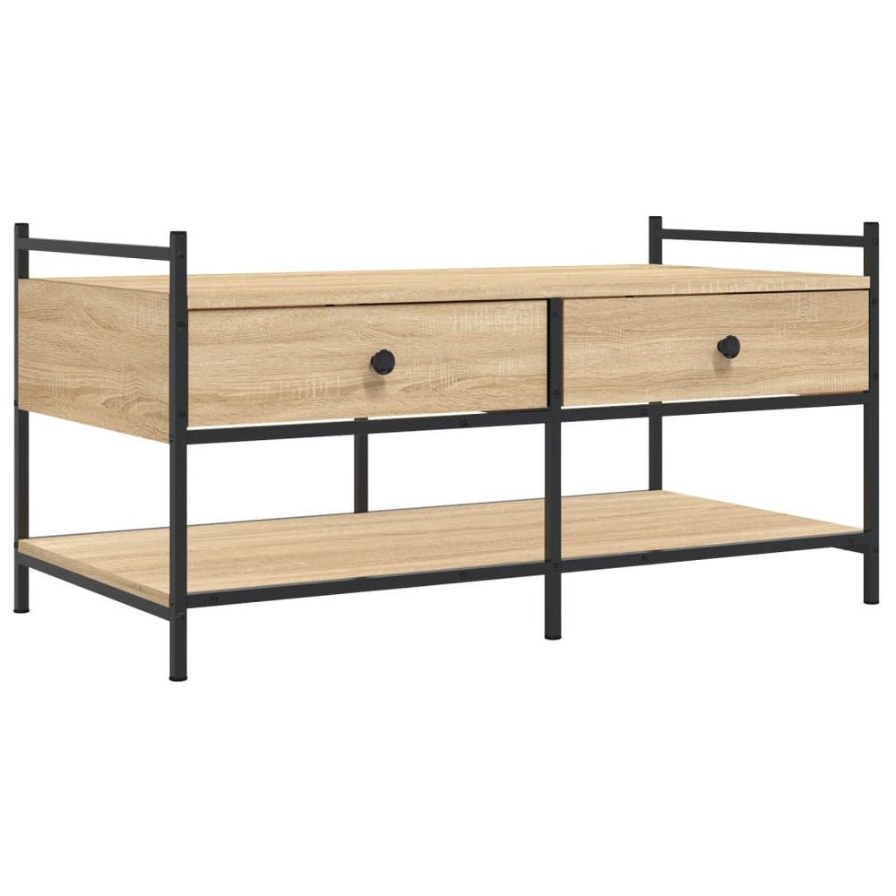 Sonoma Eiche Couchtisch 99x50 cm