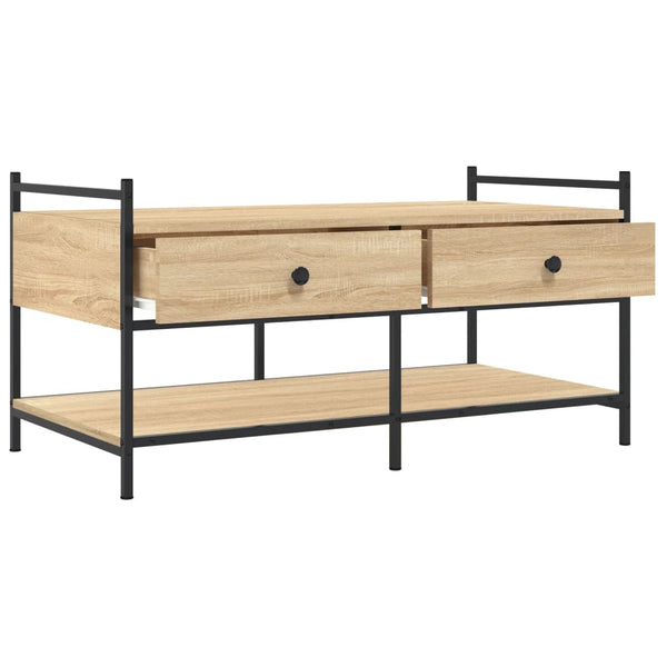 Sonoma Eiche Couchtisch 99x50 cm