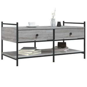 Couchtisch Grau Sonoma 99x50 cm