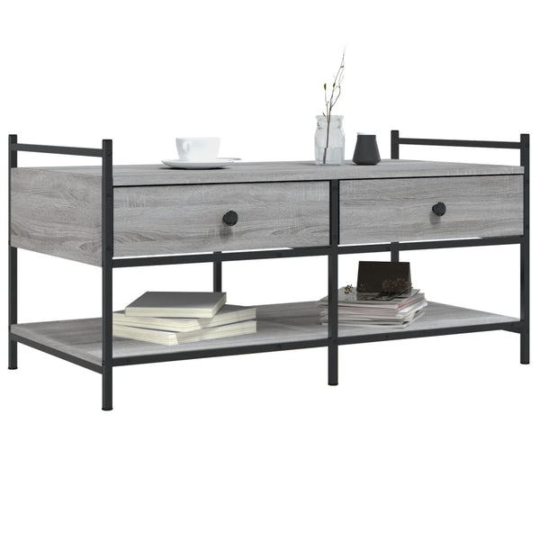 Couchtisch Grau Sonoma 99x50 cm