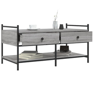 Couchtisch Grau Sonoma 99x50 cm