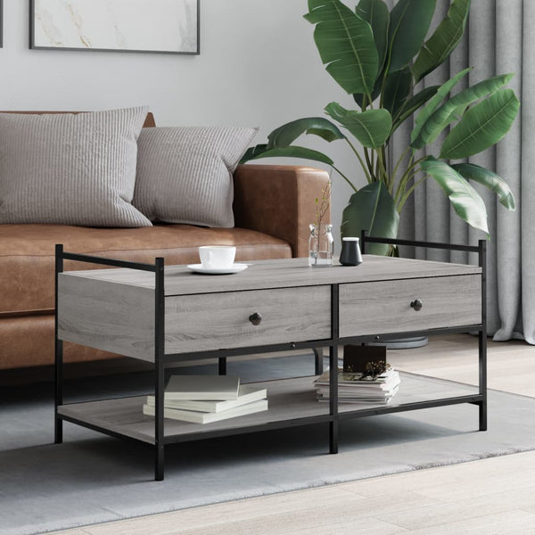 Couchtisch Grau Sonoma 99x50 cm