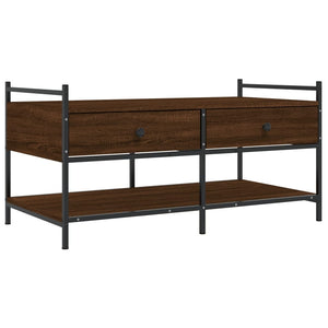 Couchtisch Braun Eichenoptik 99x50 cm