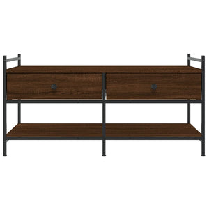 Couchtisch Braun Eichenoptik 99x50 cm