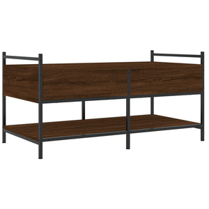 Couchtisch Braun Eichenoptik 99x50 cm