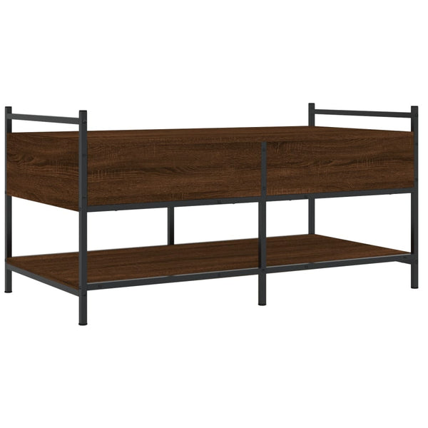 Couchtisch Braun Eichenoptik 99x50 cm