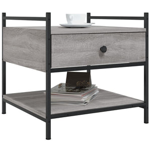 Grauer Couchtisch Sonoma 50x50 cm