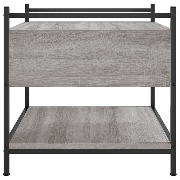 Grauer Couchtisch Sonoma 50x50 cm