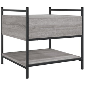 Grauer Couchtisch Sonoma 50x50 cm