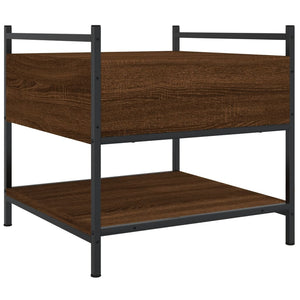 Couchtisch Braun Eichenoptik 50x50 cm