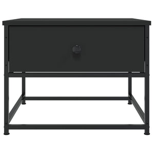 Schwarzer Couchtisch 51x51 cm