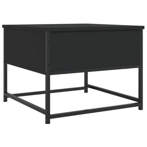 Schwarzer Couchtisch 51x51 cm