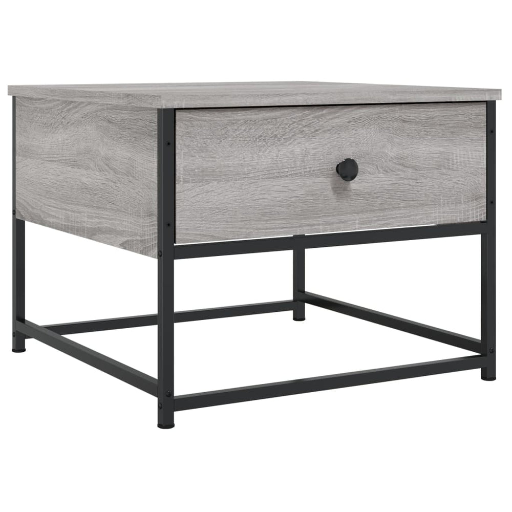 Couchtisch Grau Sonoma 51x51 cm