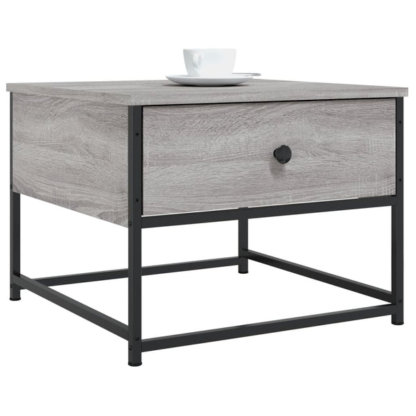 Couchtisch Grau Sonoma 51x51 cm