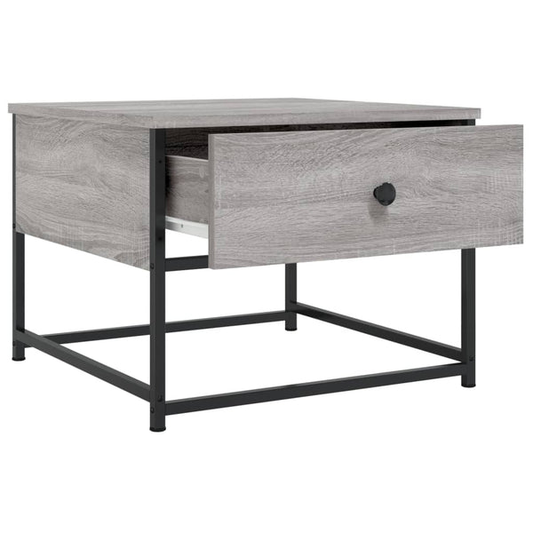 Couchtisch Grau Sonoma 51x51 cm