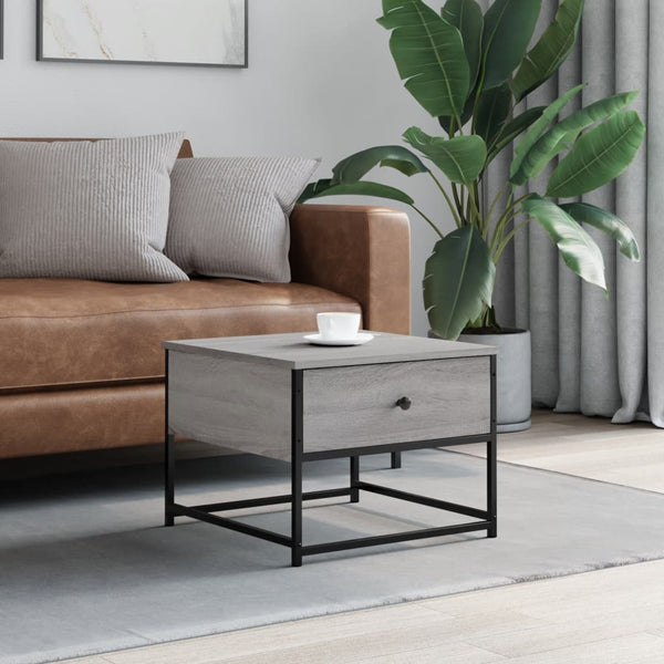 Couchtisch Grau Sonoma 51x51 cm