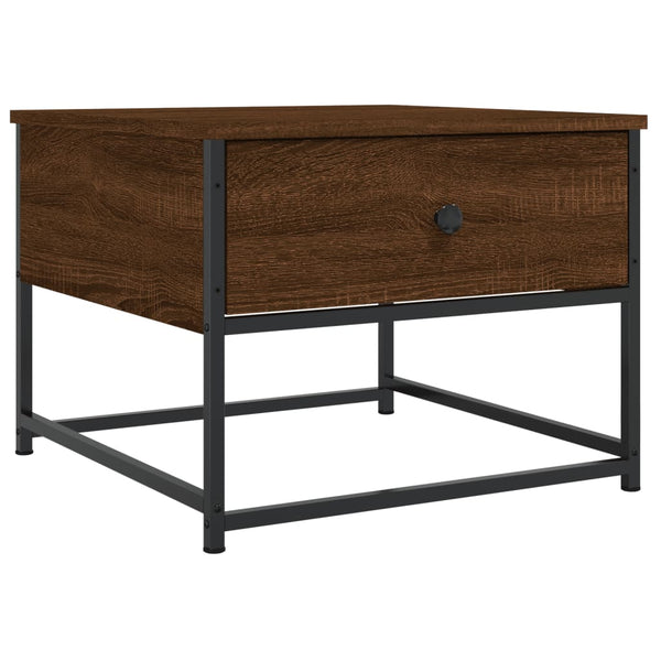 Couchtisch Braun Eichen-Optik 51x51 cm
