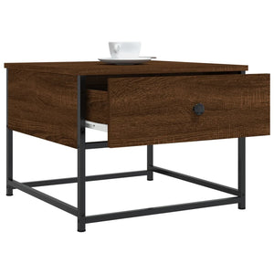 Couchtisch Braun Eichen-Optik 51x51 cm