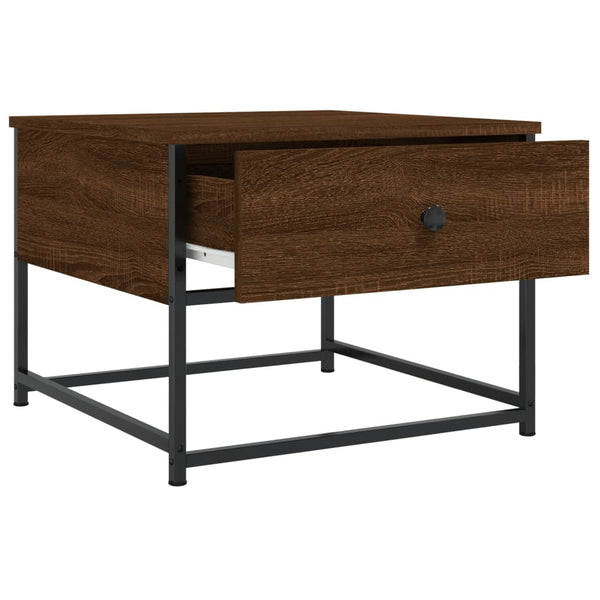 Couchtisch Braun Eichen-Optik 51x51 cm