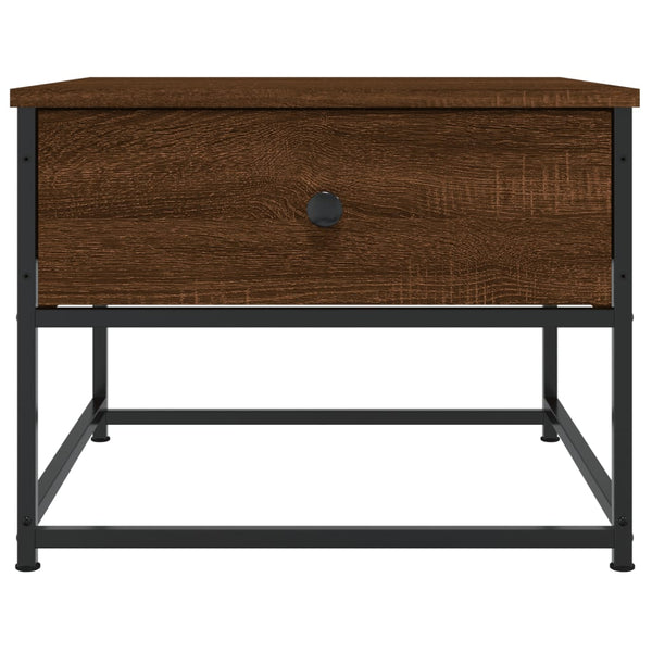Couchtisch Braun Eichen-Optik 51x51 cm