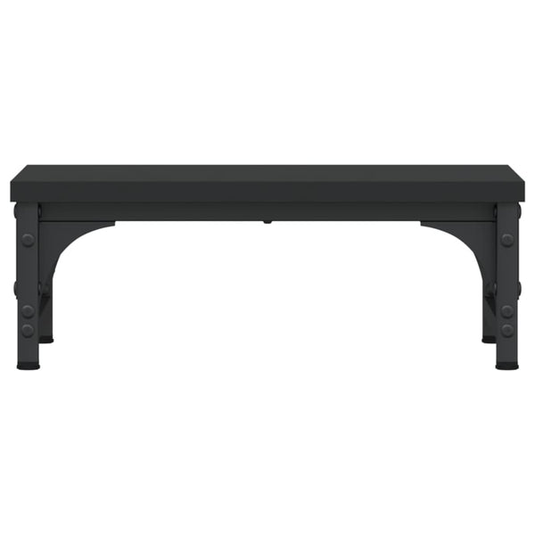 Monitorständer Schwarz 37x23x14 cm