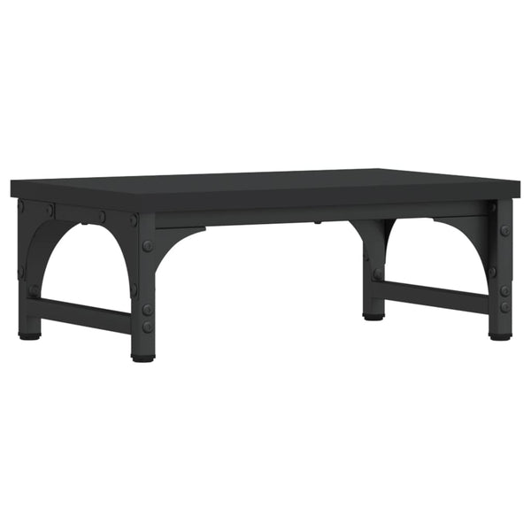 Monitorständer Schwarz 37x23x14 cm