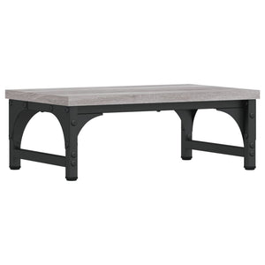 Monitorständer Grau Sonoma 37x23x14 cm