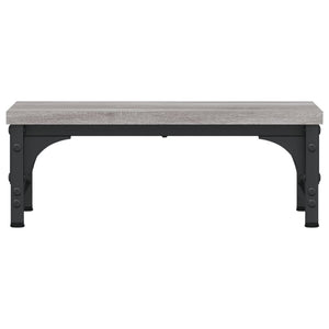 Monitorständer Grau Sonoma 37x23x14 cm