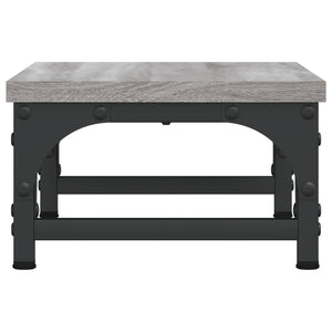 Monitorständer Grau Sonoma 37x23x14 cm