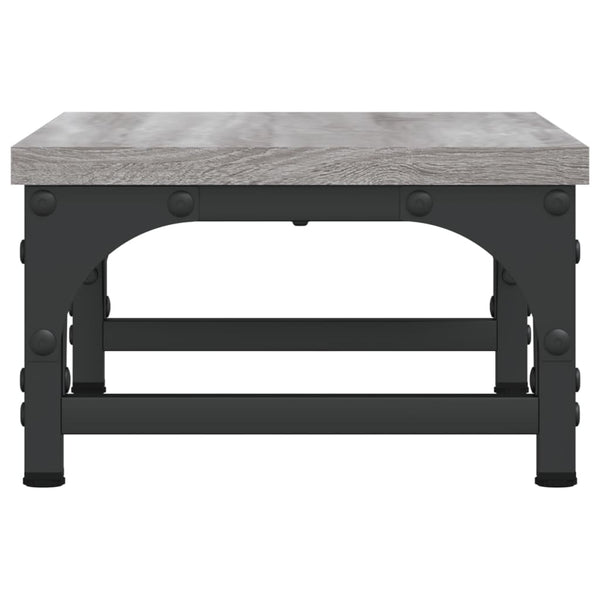 Monitorständer Grau Sonoma 37x23x14 cm