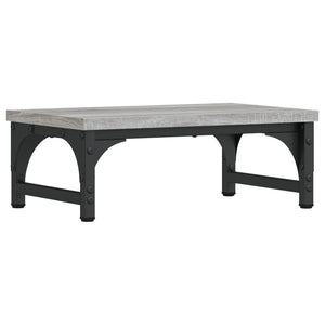 Monitorständer Grau Sonoma 37x23x14 cm
