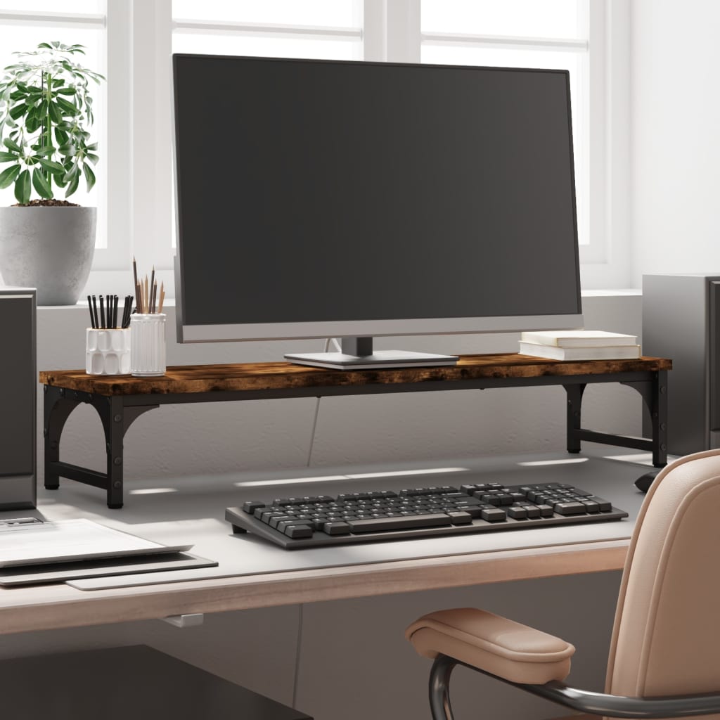 Monitorständer Räuchereiche 85cm