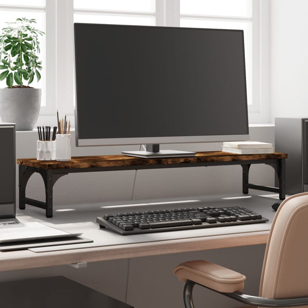 Monitorständer Räuchereiche 85cm