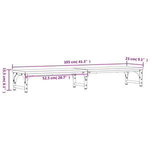 Monitorständer Sonoma Eiche 105 cm
