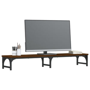 Monitorständer Braun Eichenoptik