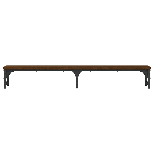 Monitorständer Braun Eichenoptik