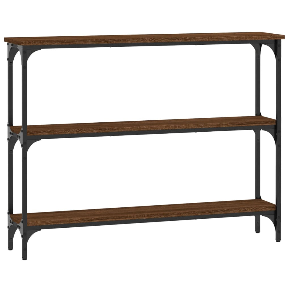 Konsolentisch Braun Eiche 100 cm