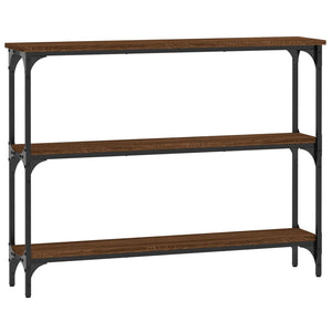 Konsolentisch Braun Eiche 100 cm